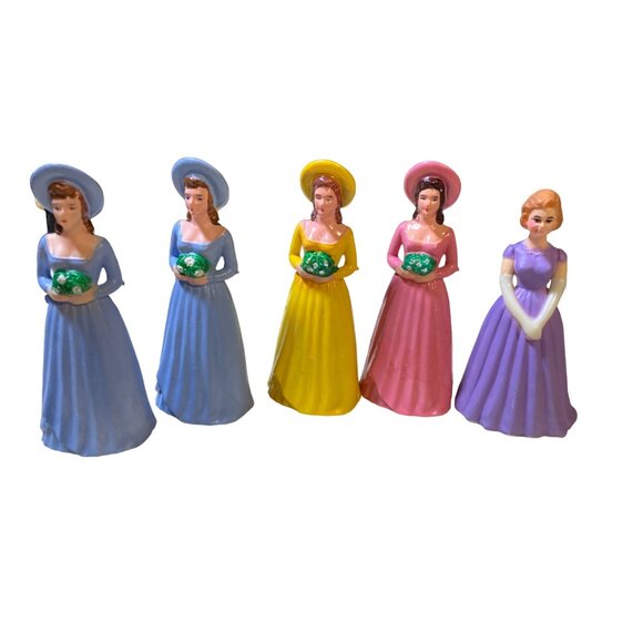 Wedding Party Cake Topper Custom Lot - Picture 5 of 12